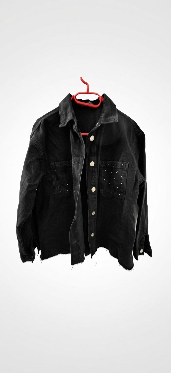 Veste jean noir LCW