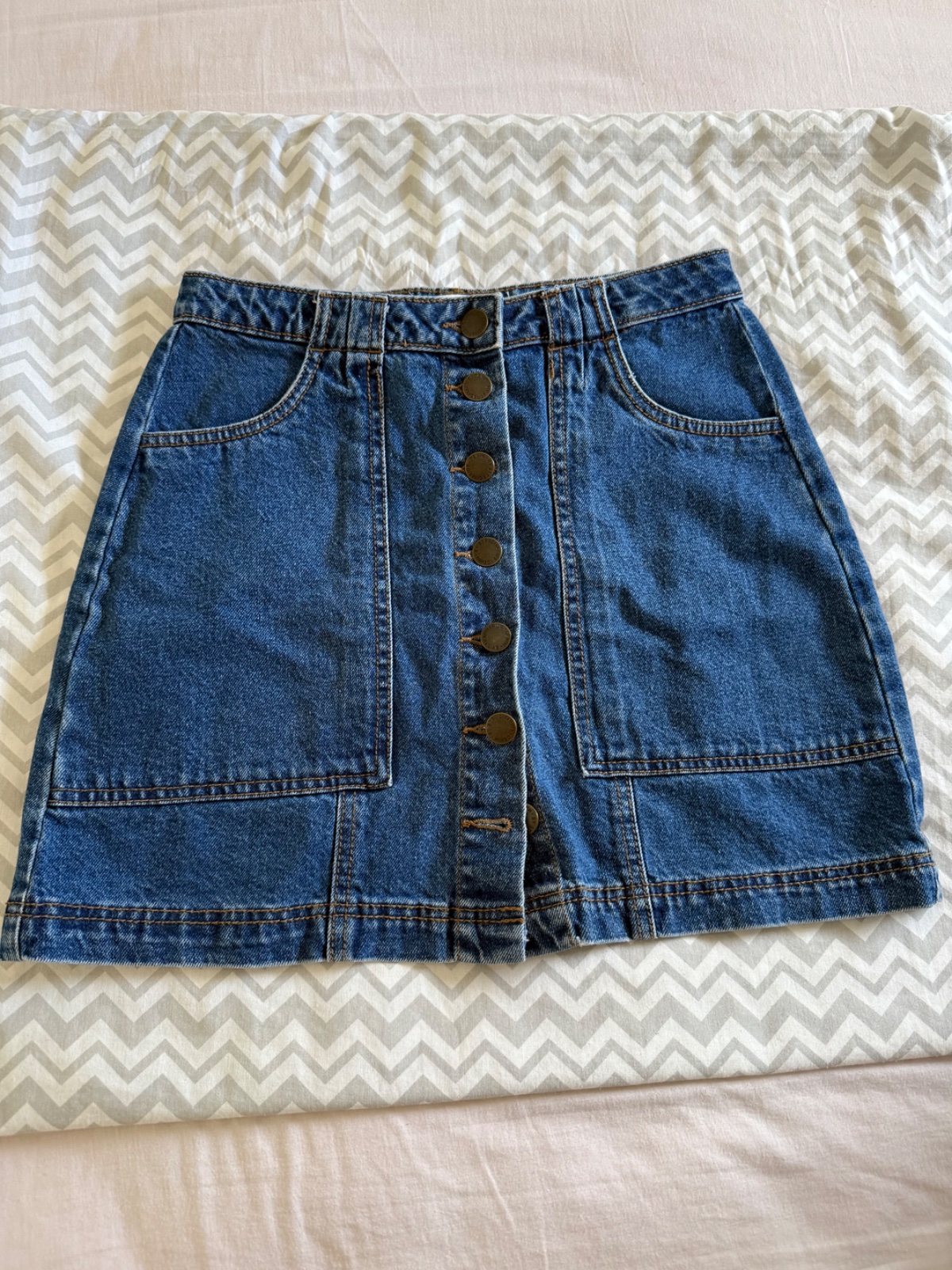 Jupe Jean stradivarius