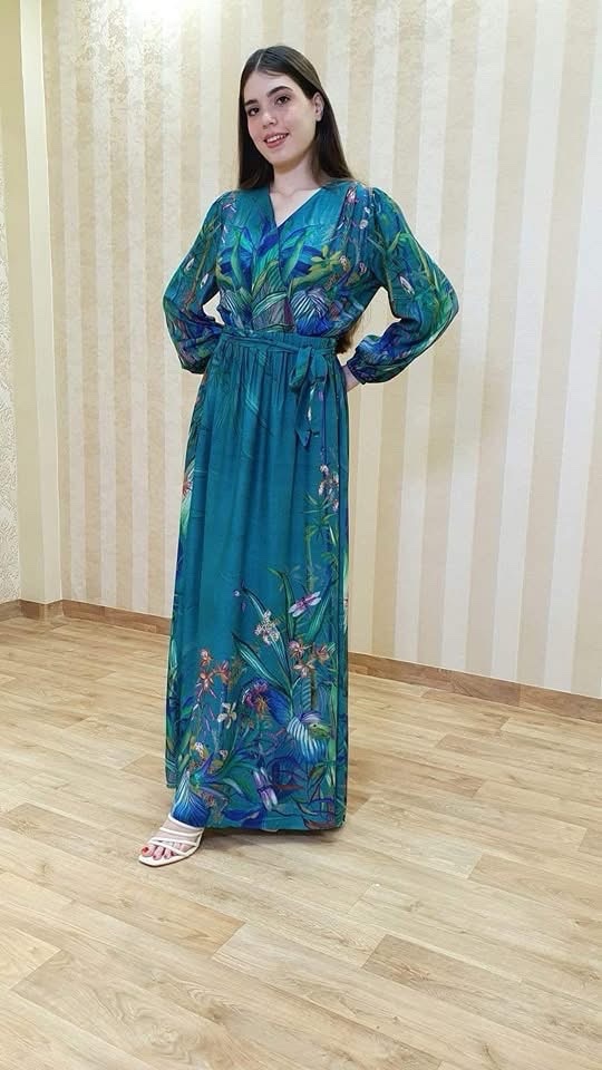 Robe bleu 