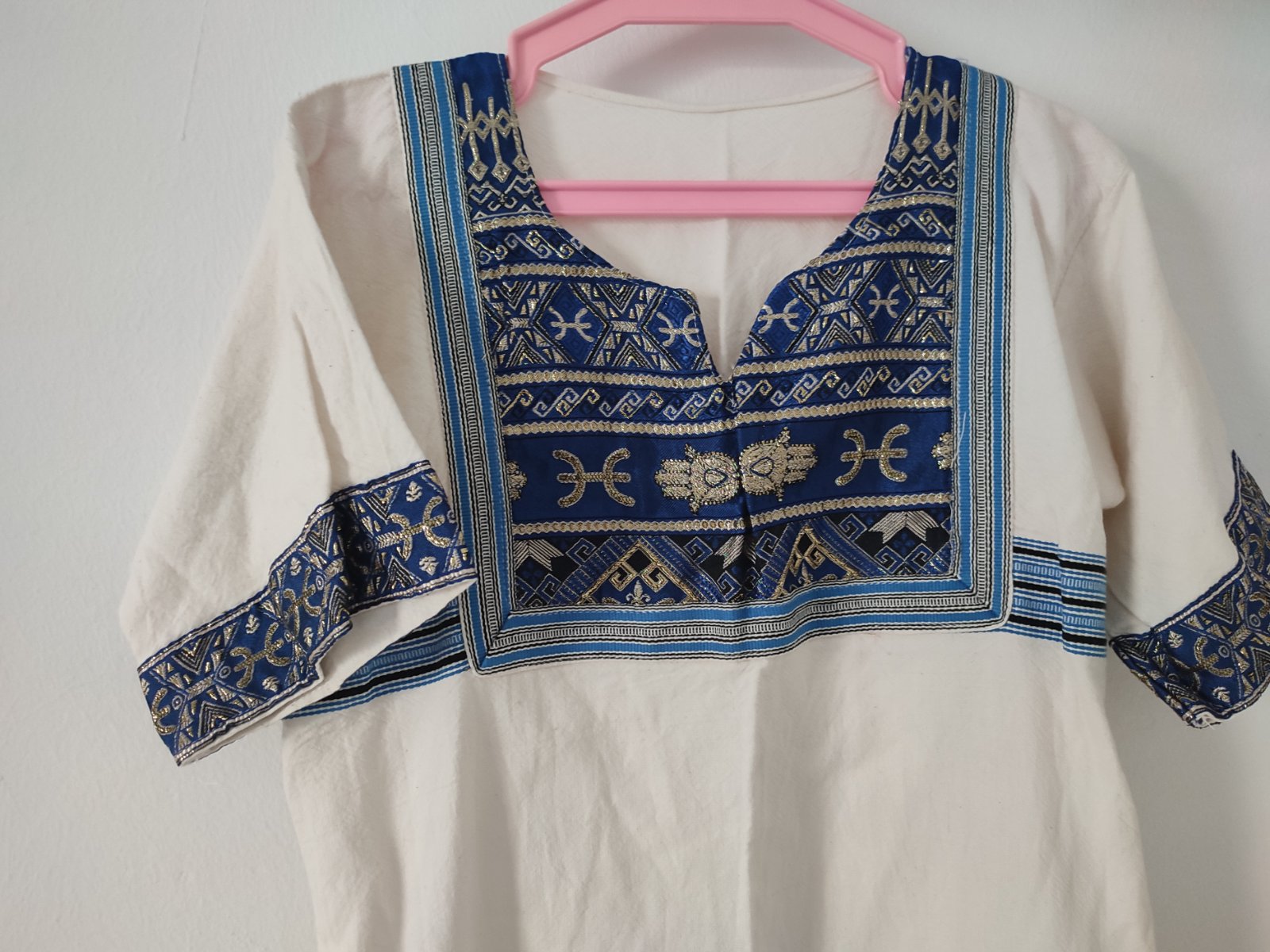 Robe mini traditionnelle 