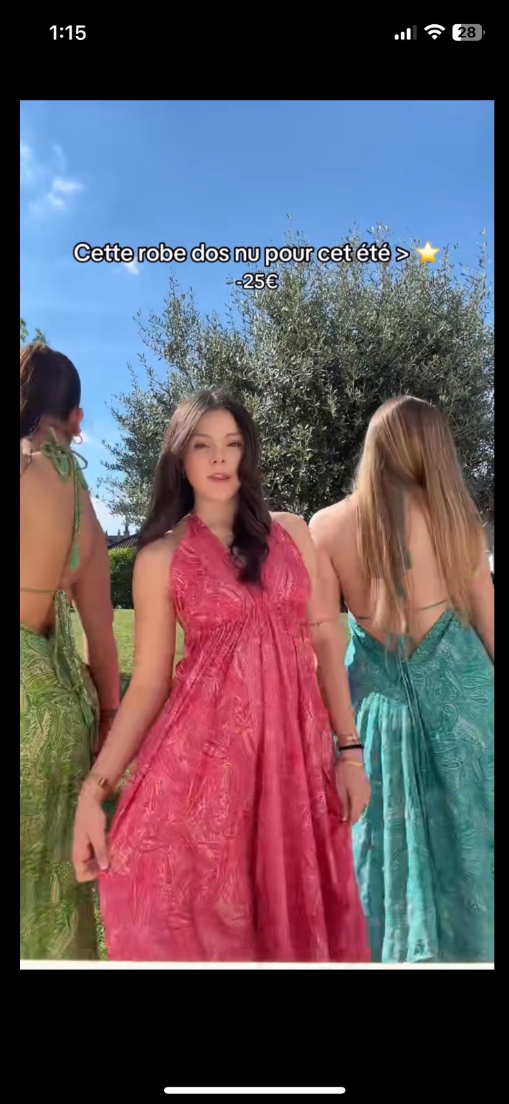 Robe bohème 