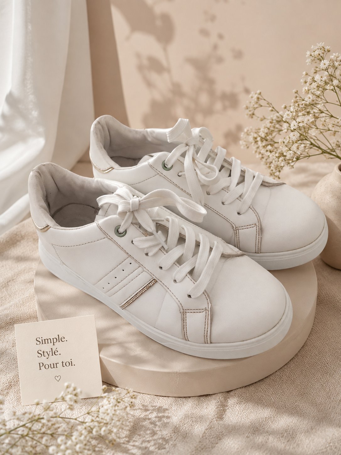 Baskets blanches