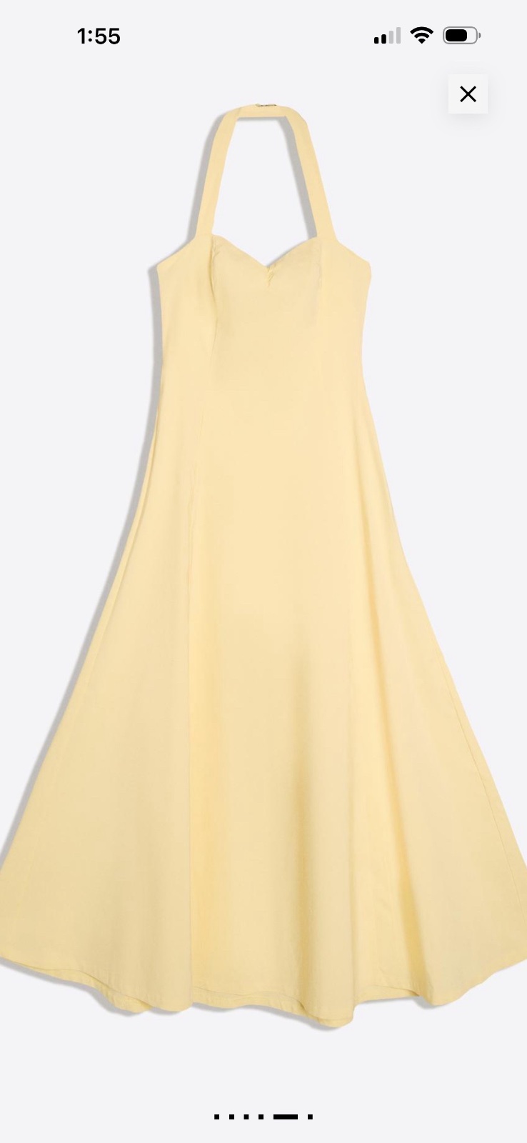 Robe bershka jamais porté