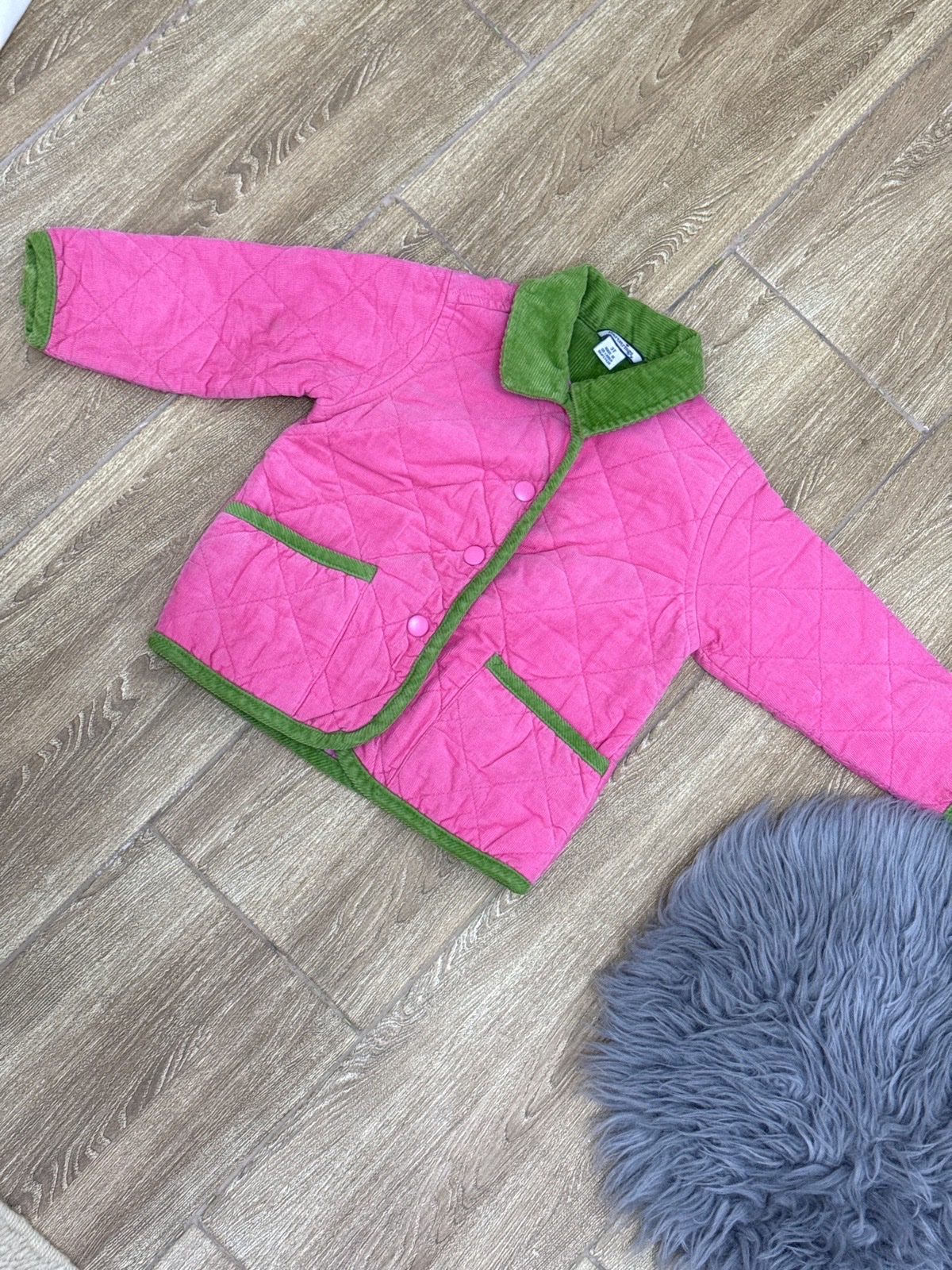 Manteau rose 