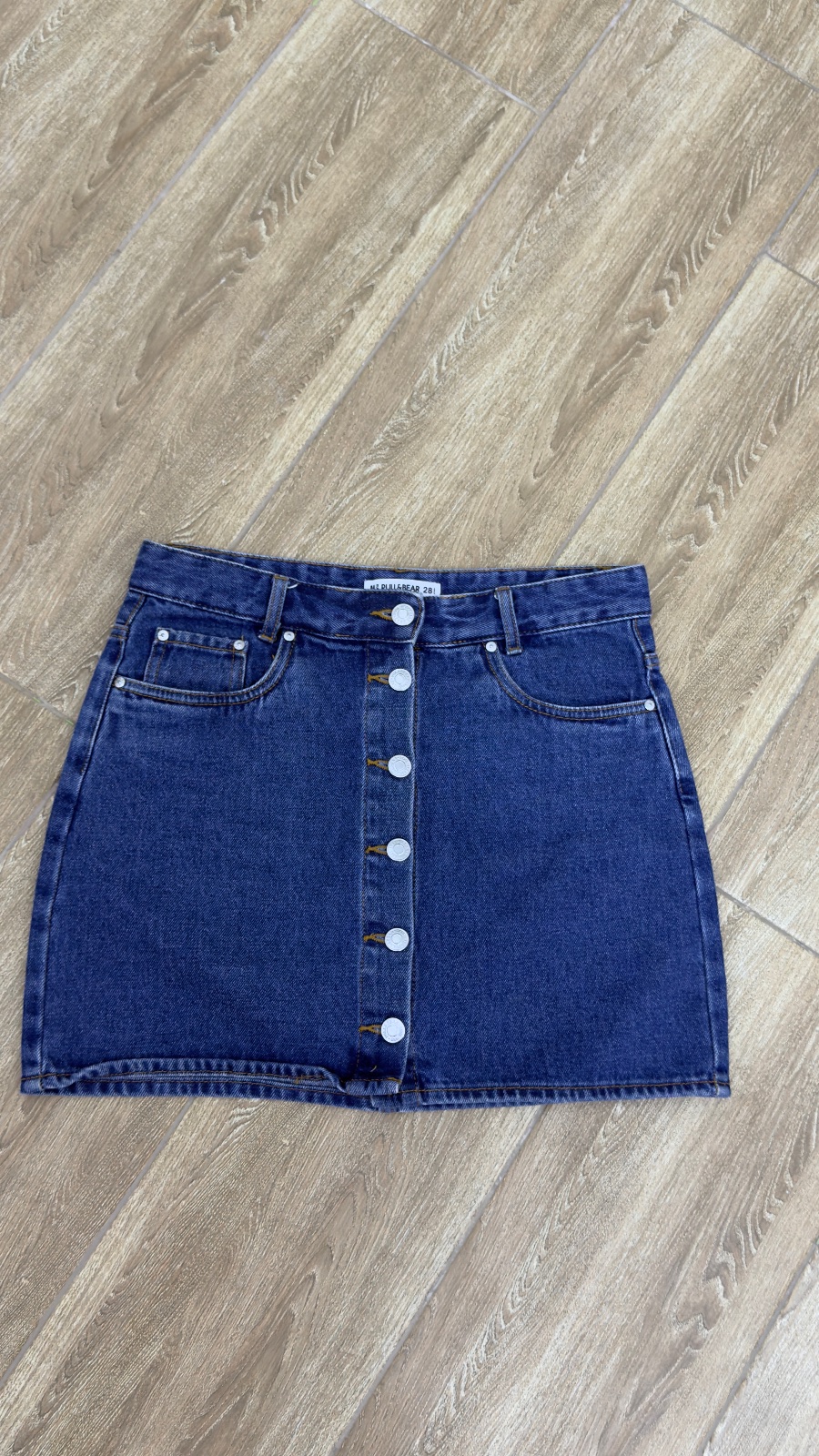 Jupe mini denim 