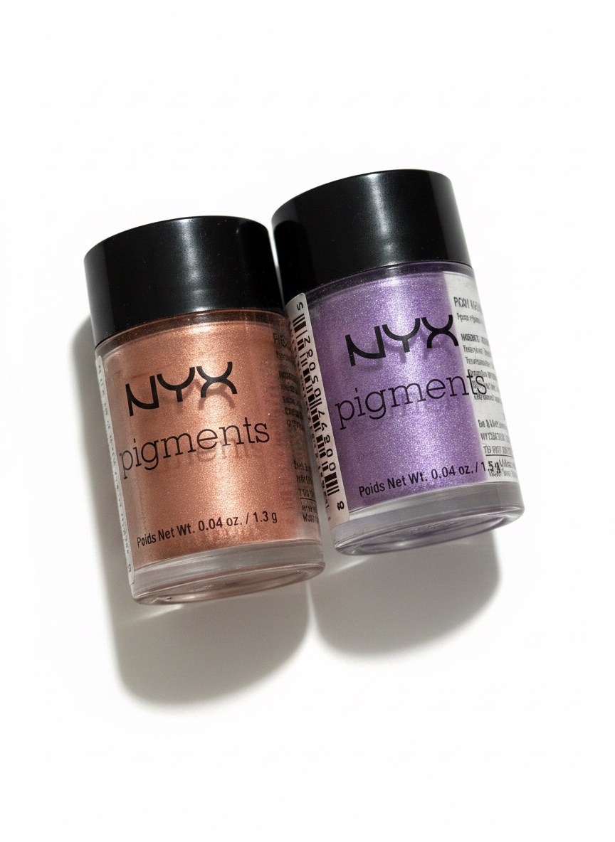 Lot Of 2' NYX Pigments Loose Powder PIG01 / PIG22