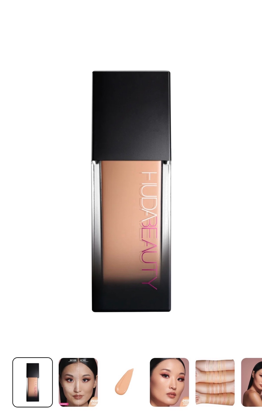  HUDA BEAUTY #FauxFilter Luminous Matte Foundation Shade Macchiato 400G