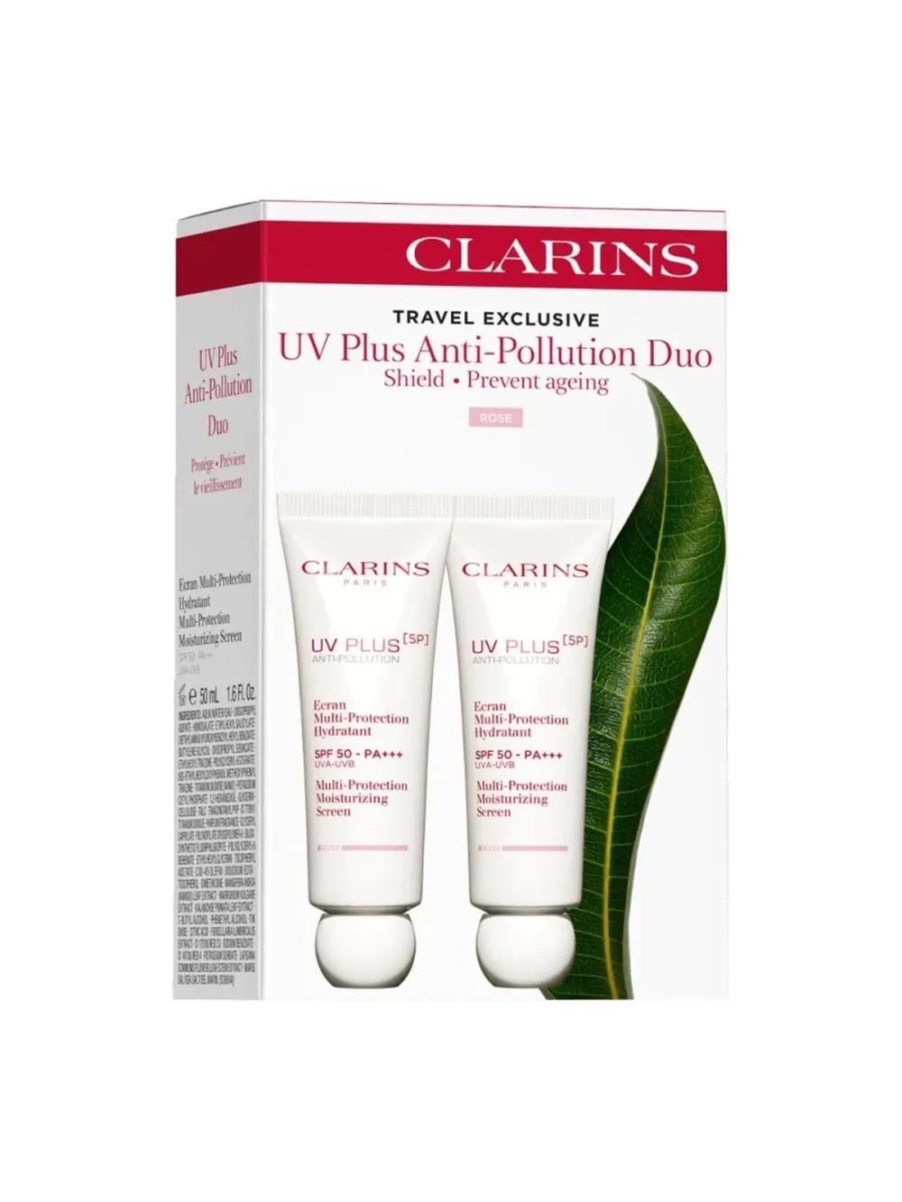 Clarins Travel Exclusive UV Plus Anti-Pollution Duo | 2 X 50ml