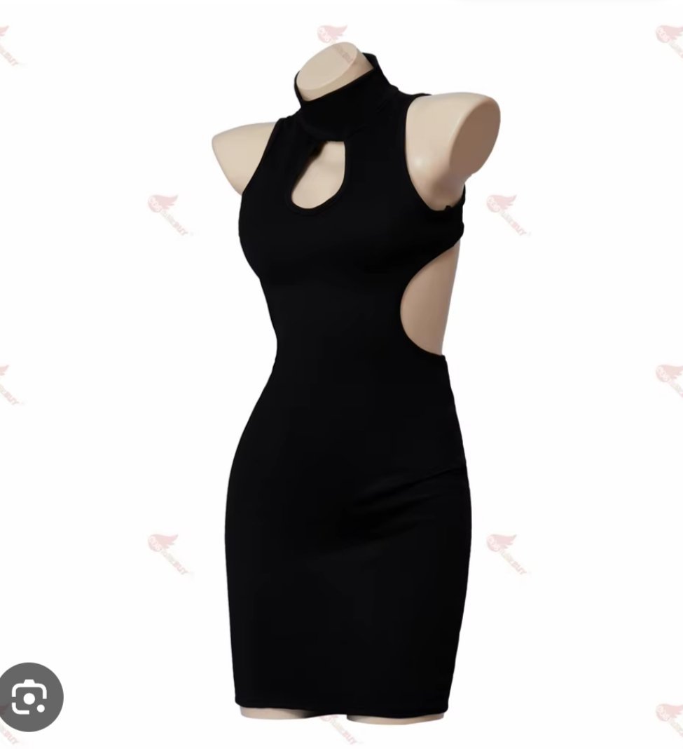 Mini robe dos nu 