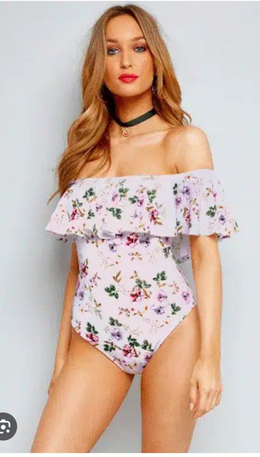 Maillot fleuri