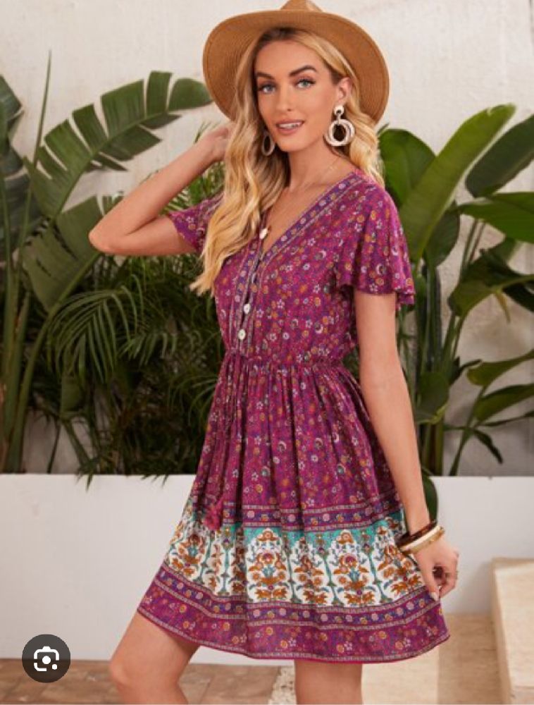 Robe fleurie 
