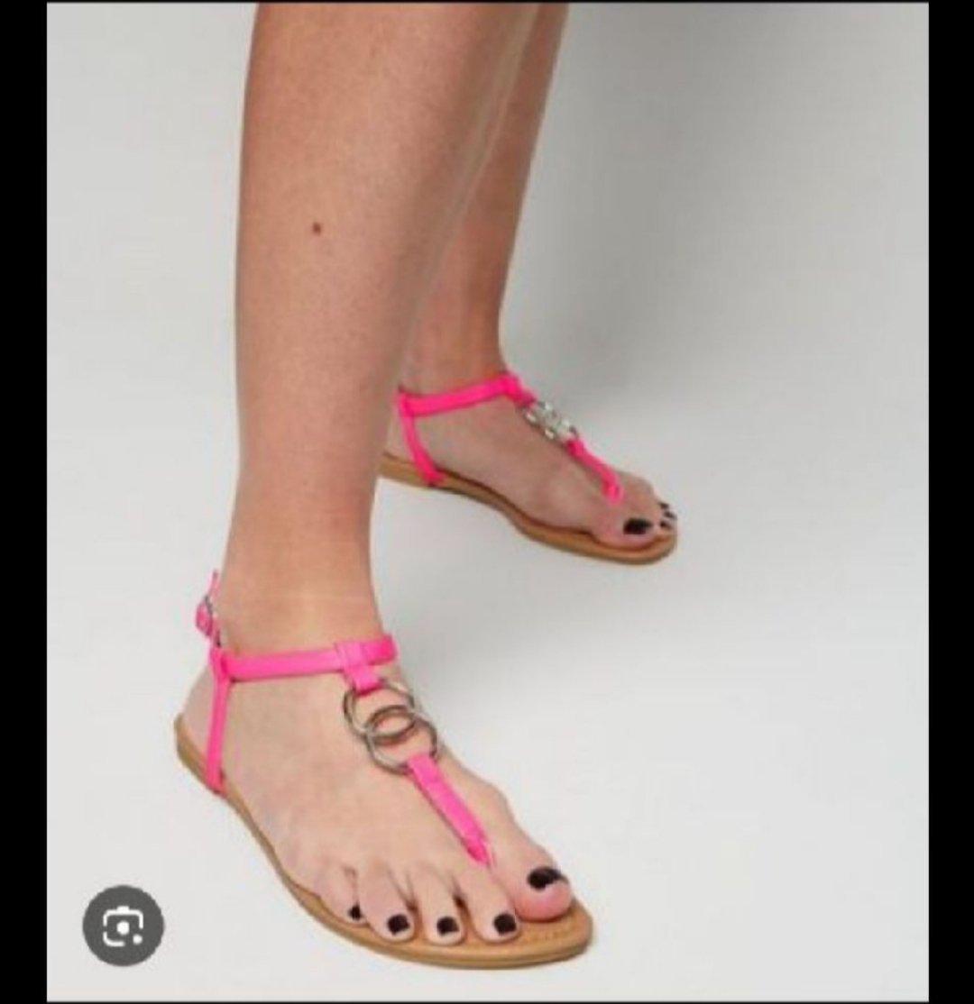Sandales rose