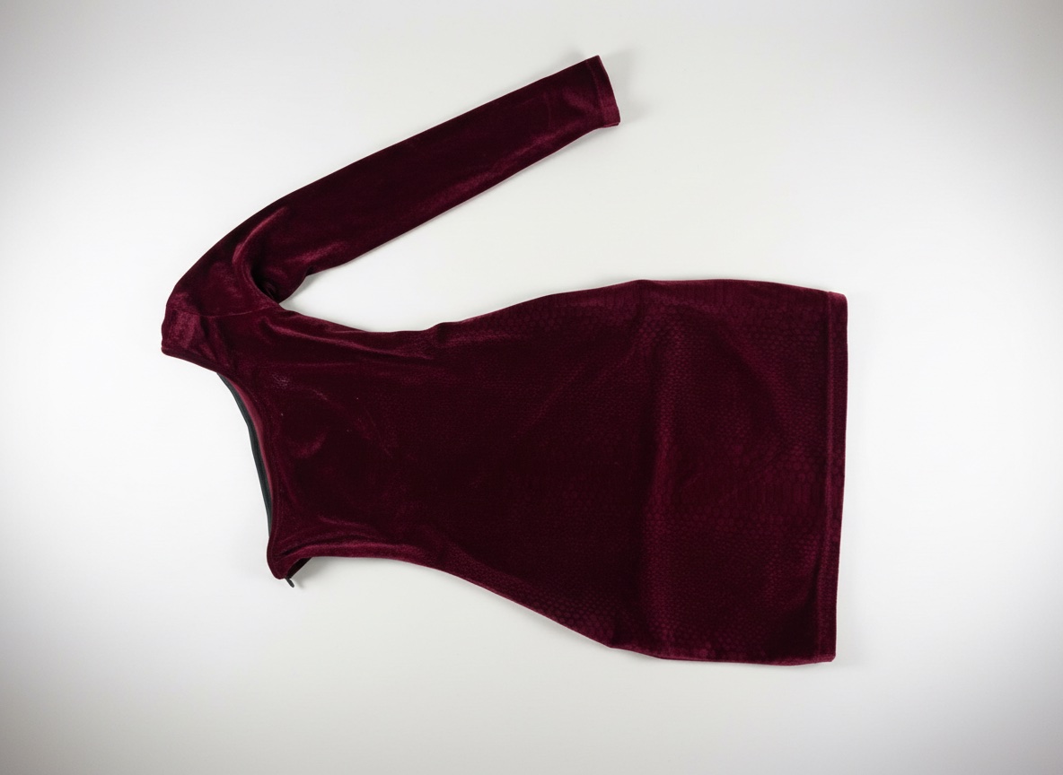 Robe rouge courte