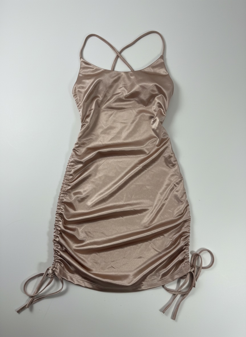 Robe mini rose