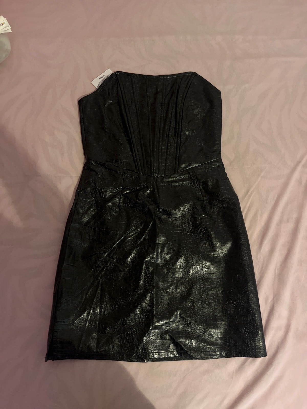 Robe noir courte 