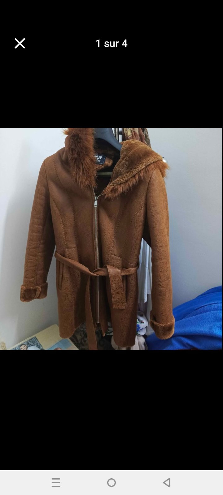 Manteau marrond à vendre