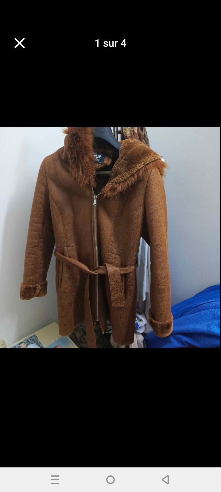 Manteau marrond