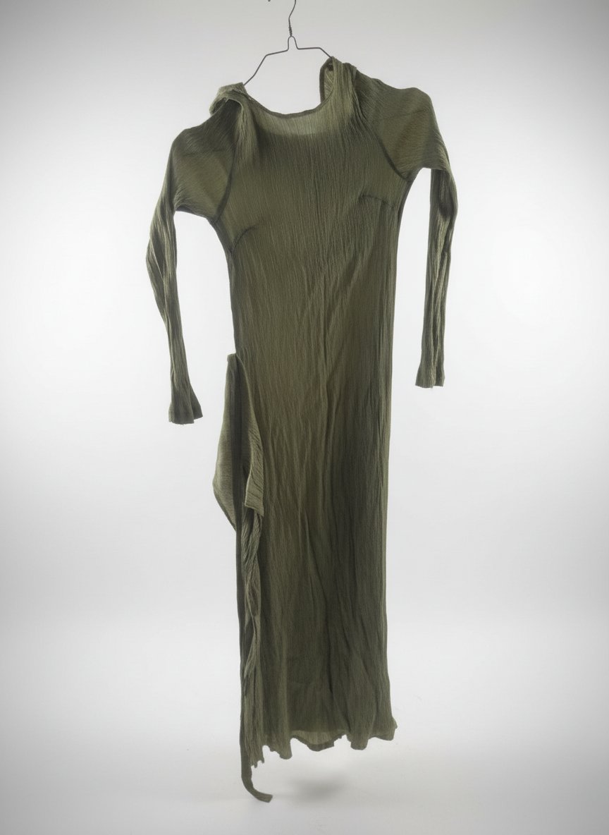 Robe vert pistache ajustèe
