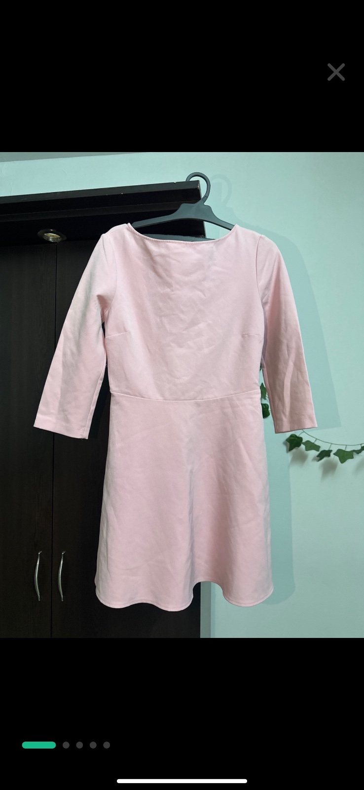 Robe elegente et coquette rose de chez zara 
