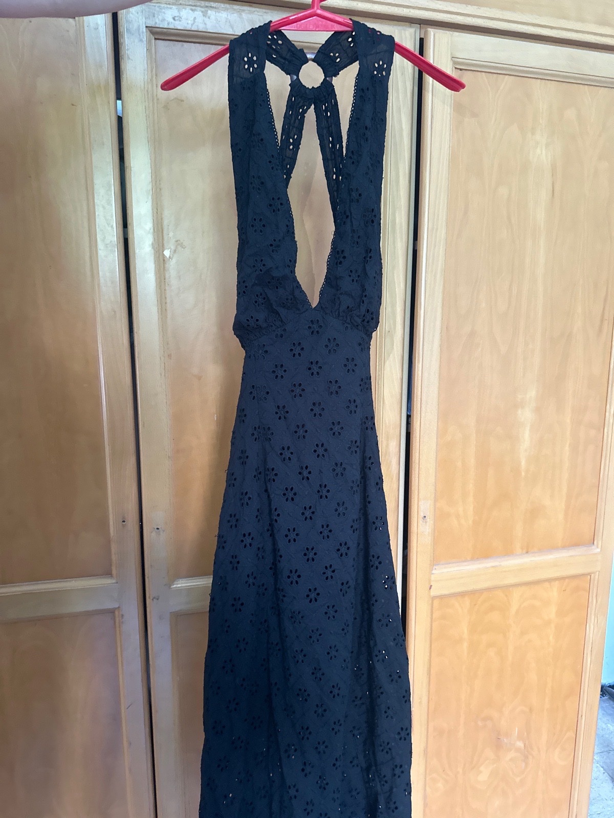 Robe longue noir 
