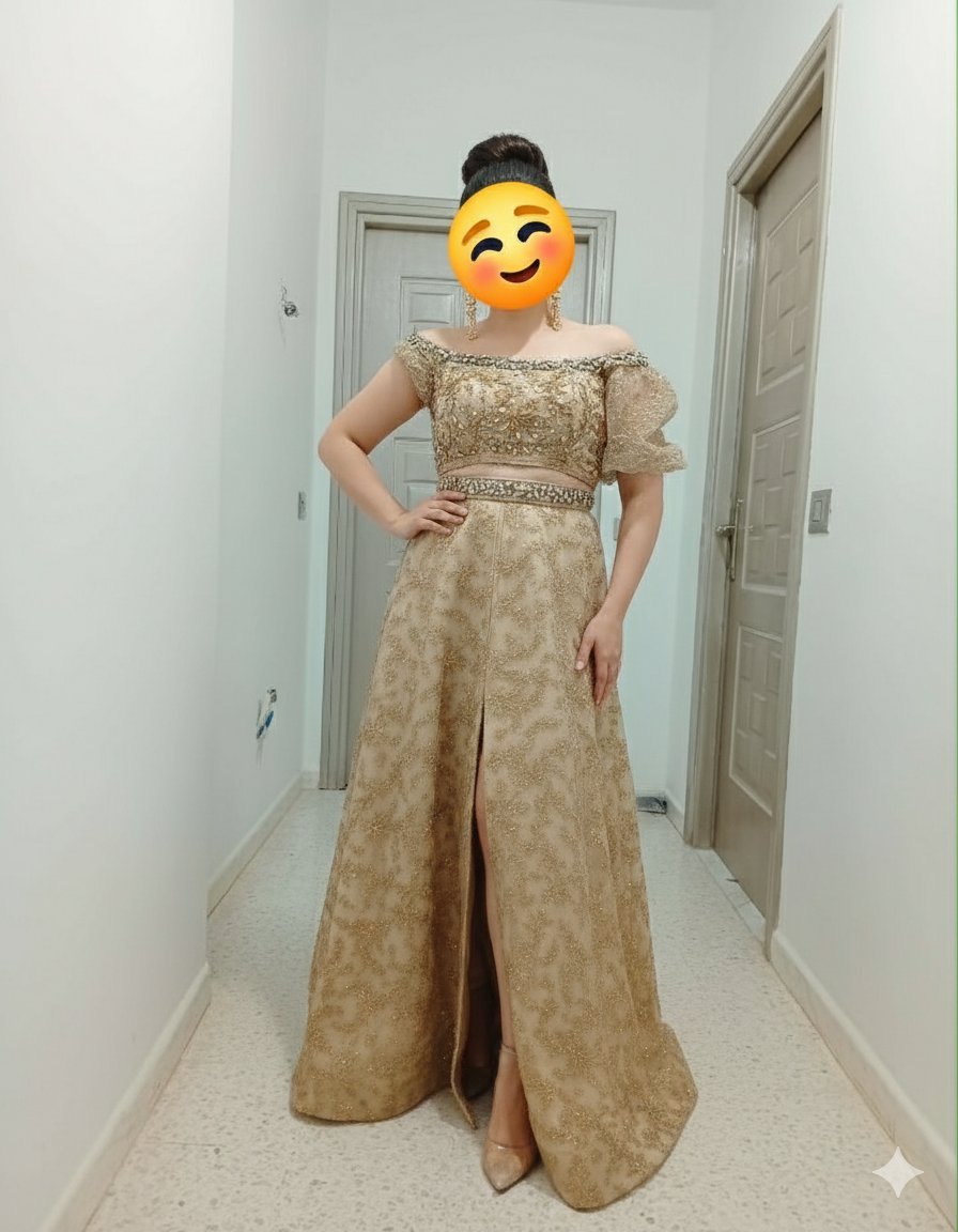 Robe soirée Fouta et blouza 