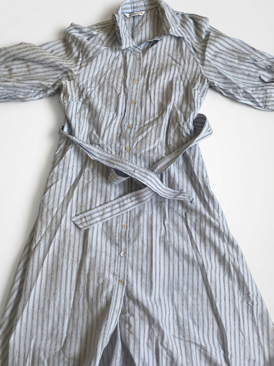 Robe chemise longue