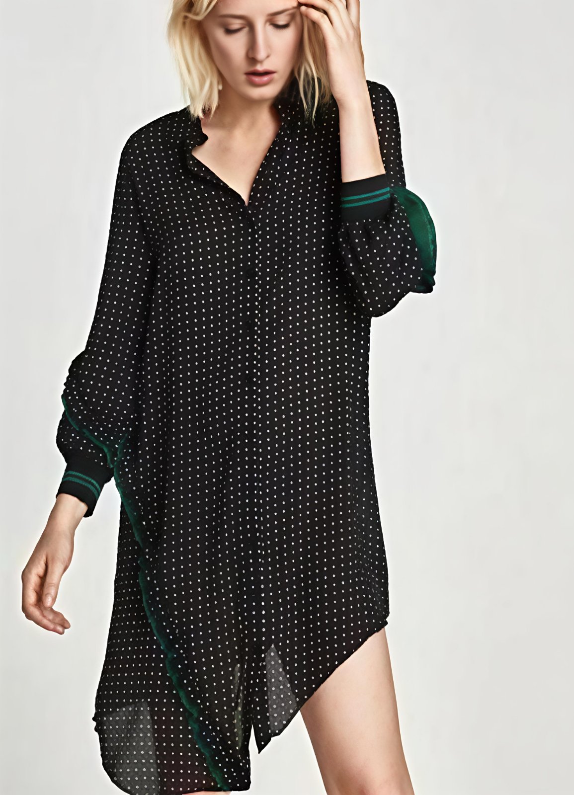 Chemise Zara a pois 