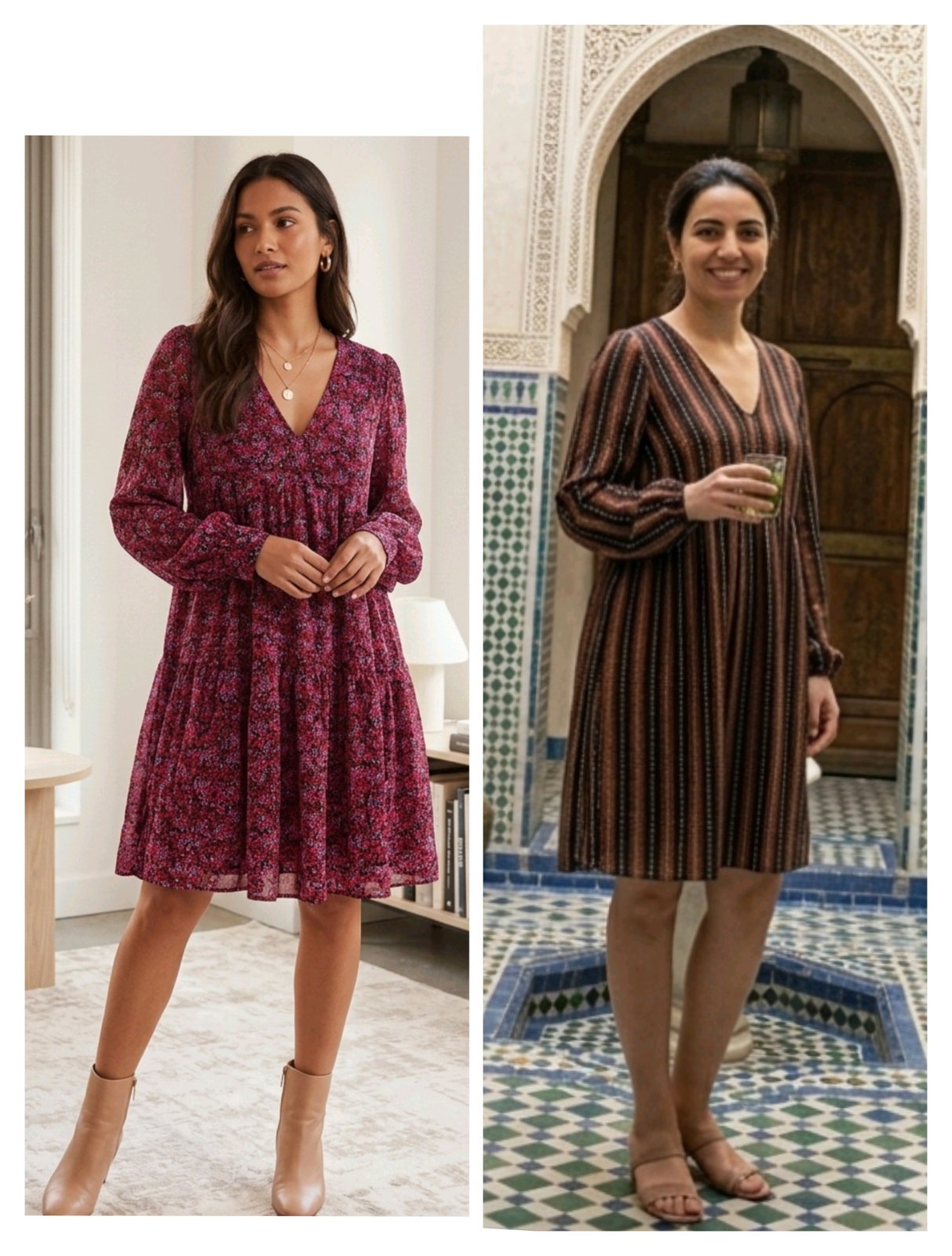 Lot de 2 robes