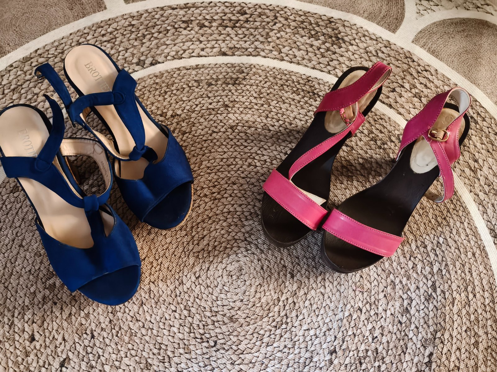Lot de 2 sandales 