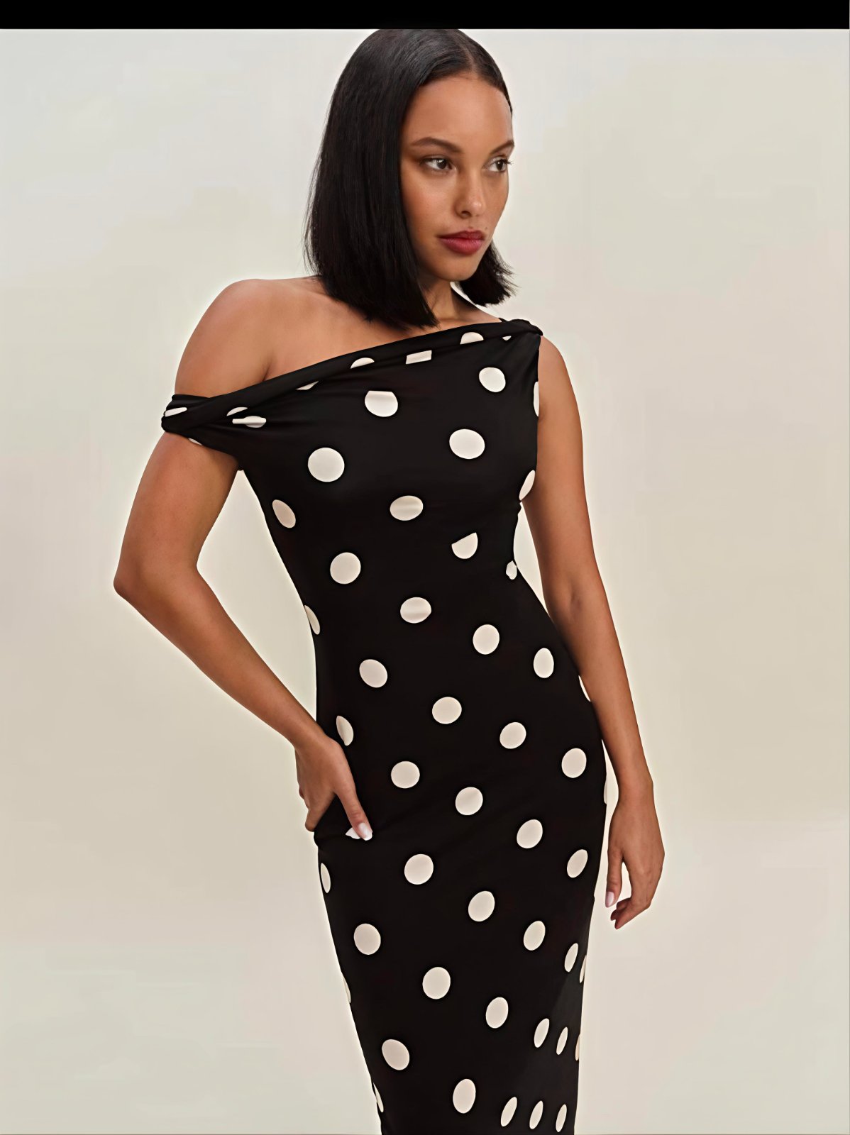 Robe a pois 