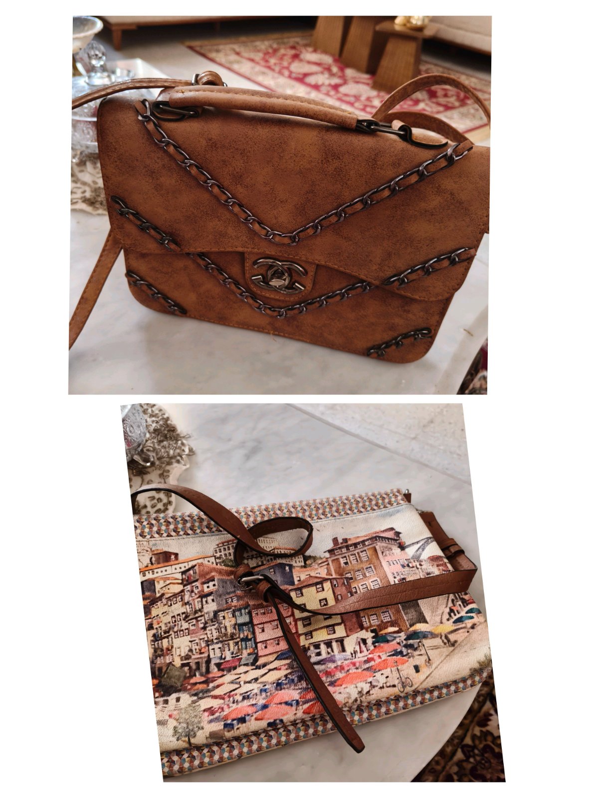 Lot de 2 sacs à bandoulière