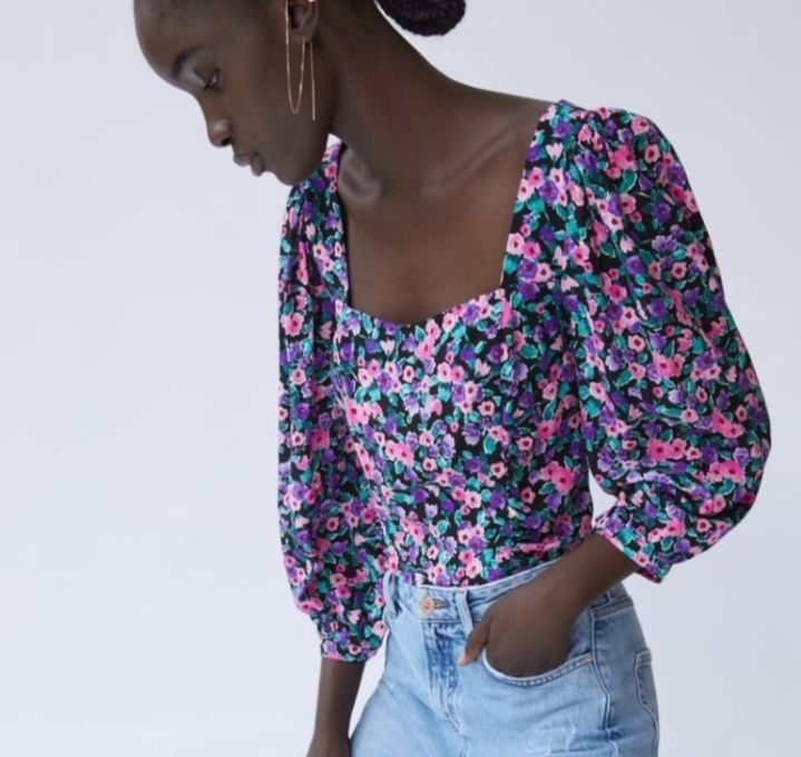 Crop top zara