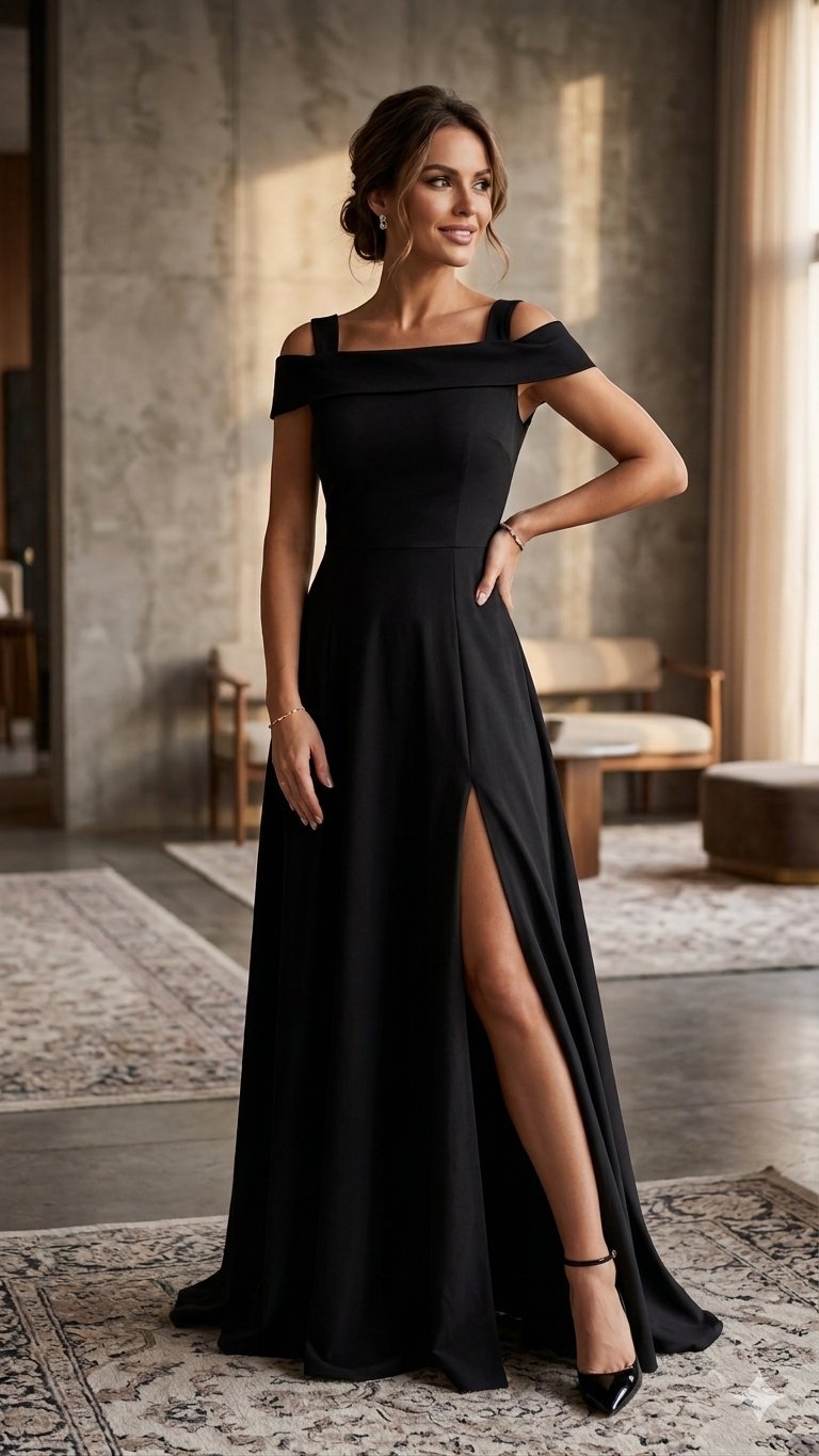 Robe posé chic