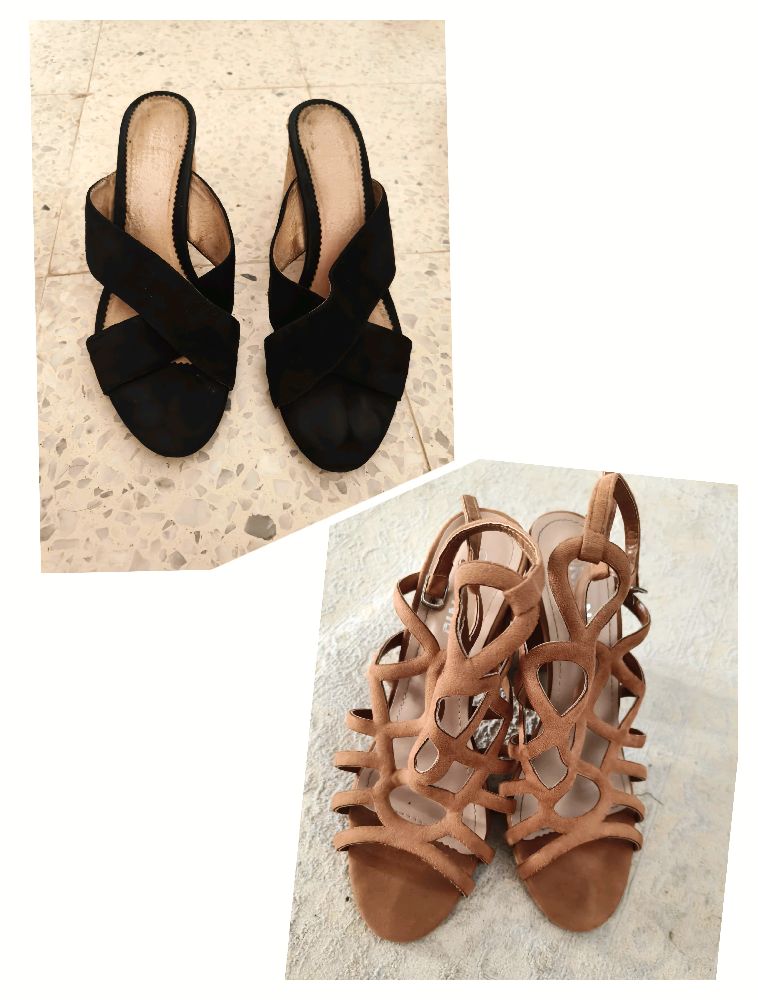 Lot de mule et sandale p41