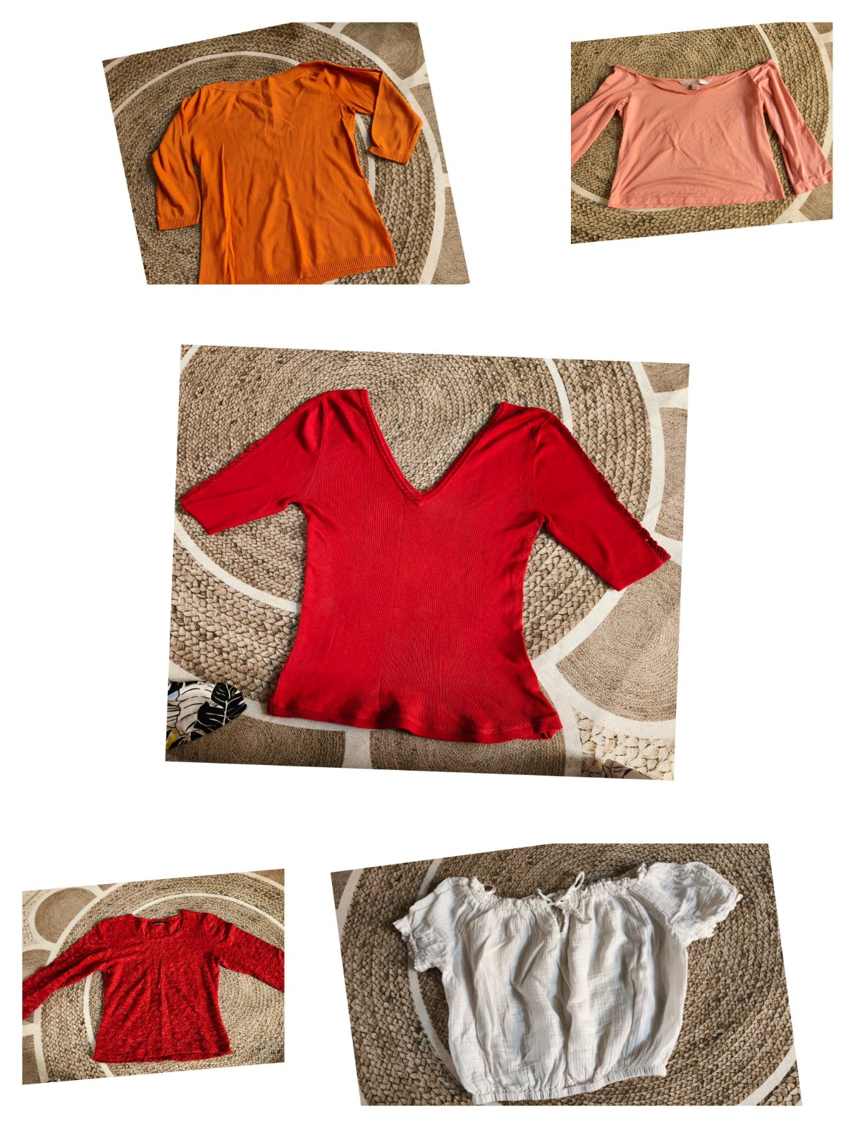 Lot de 5 body