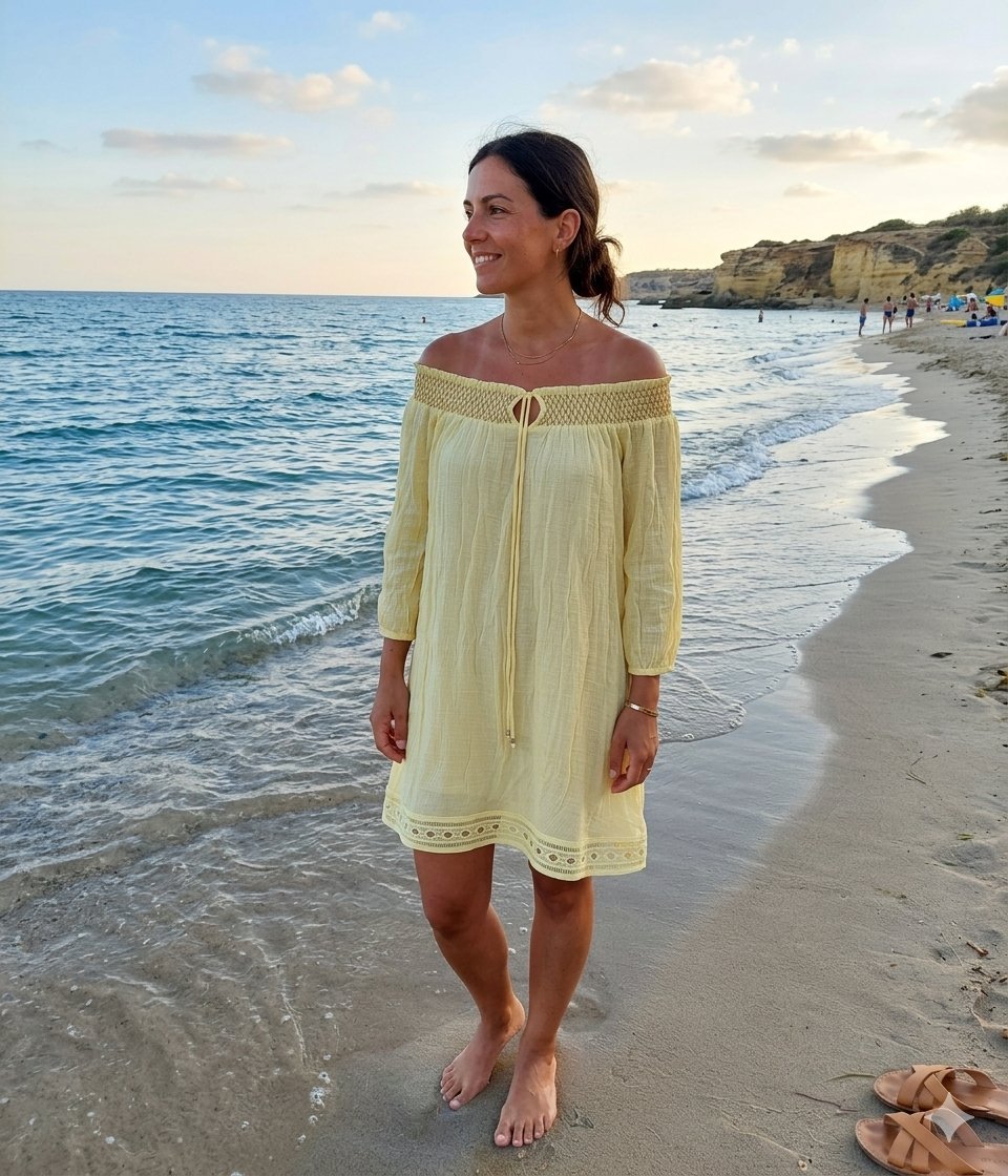 Robe de plage 