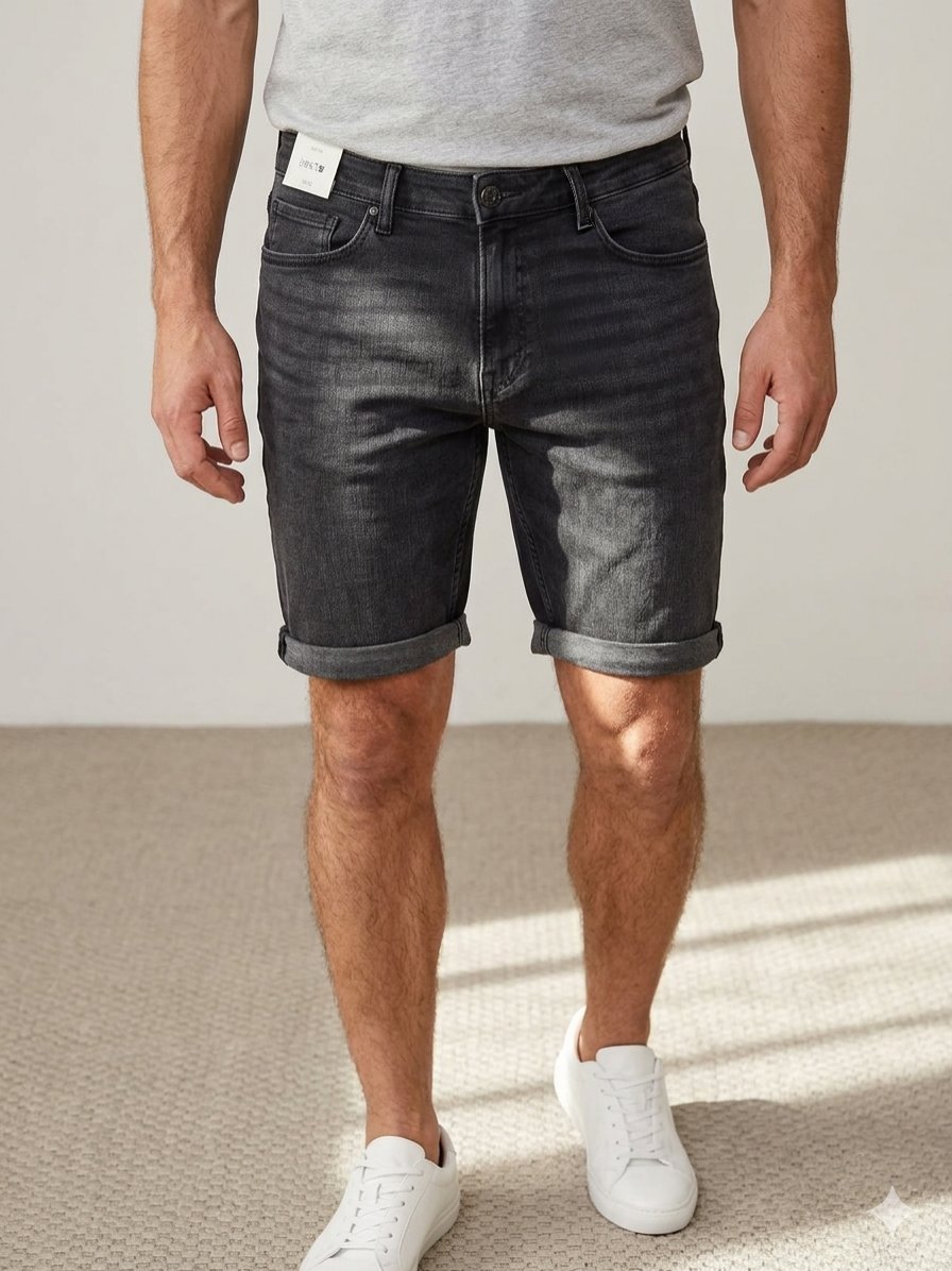 Short jeans homme