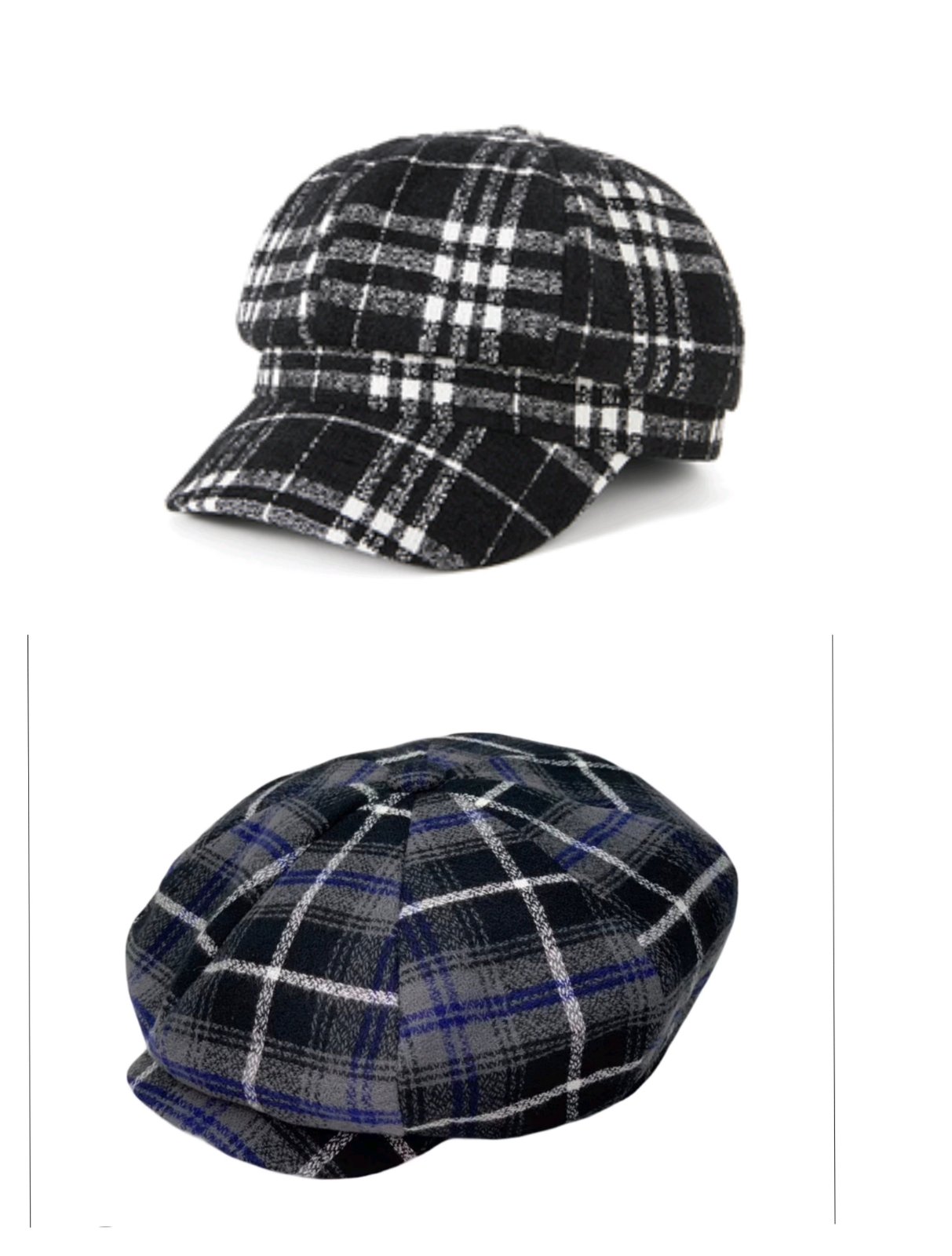 Lot de 2 bérets 