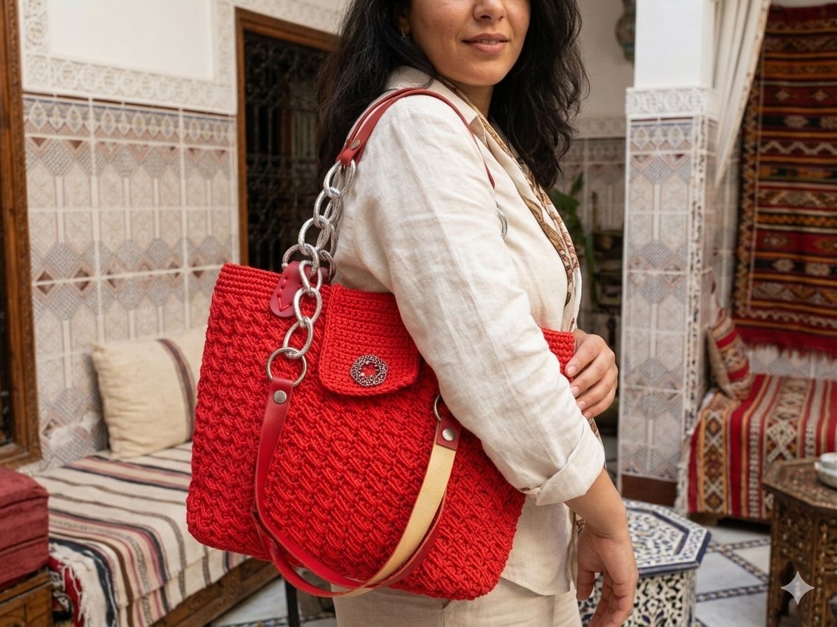 Sac a main crochet 