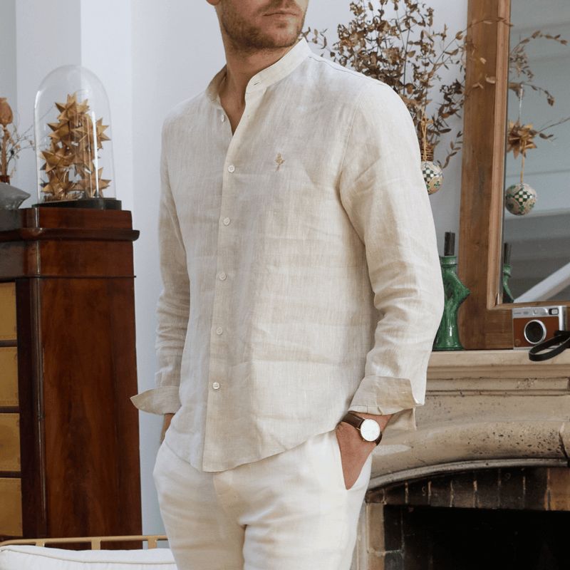 Chemise homme lin