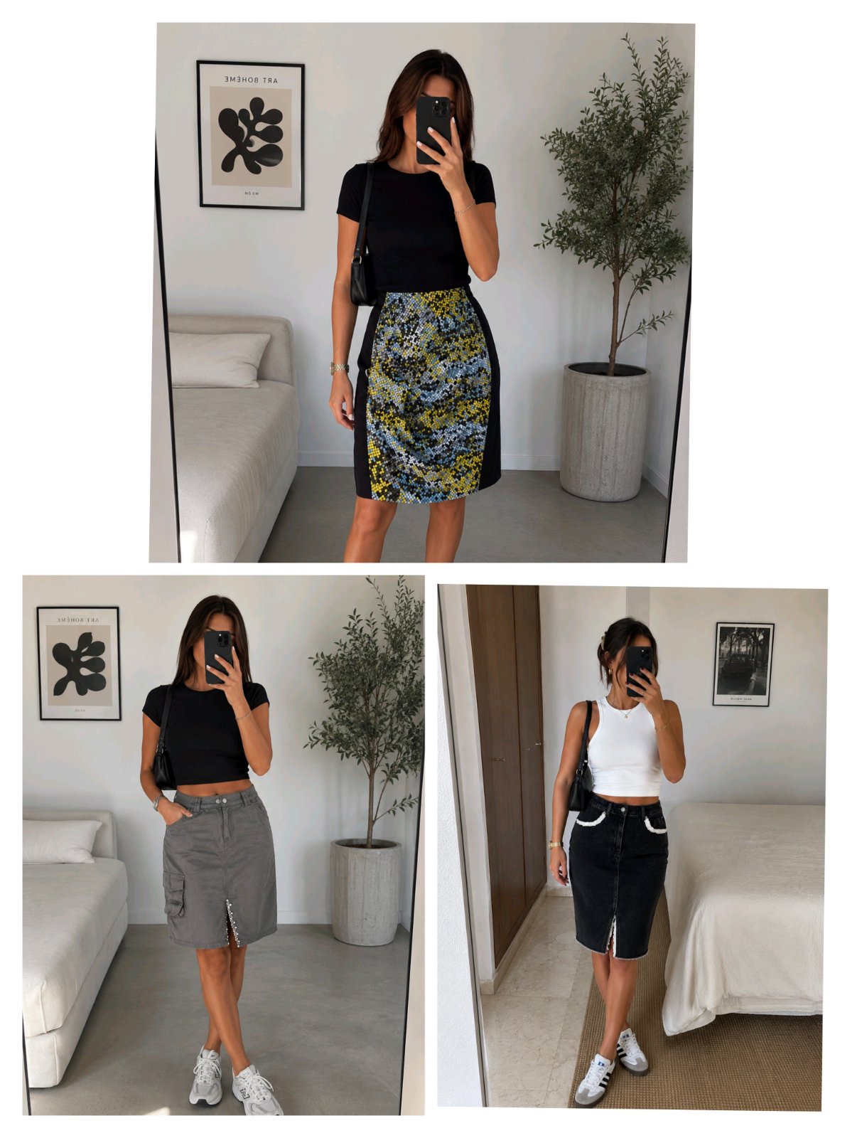 Lot de 3 jupes 