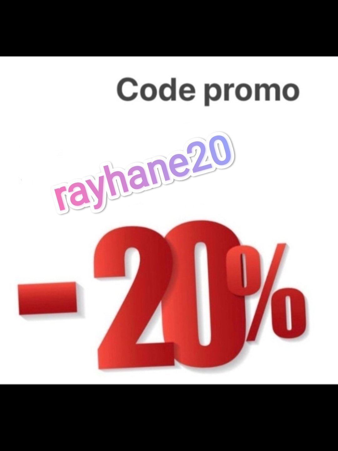 Profitez remise 20 %