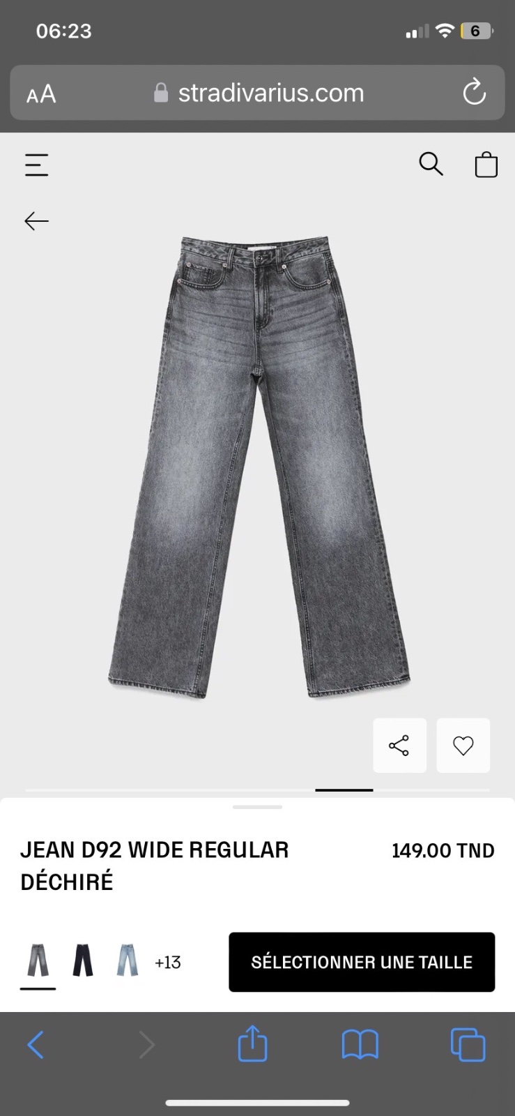 Pantallon gris de chez stradi