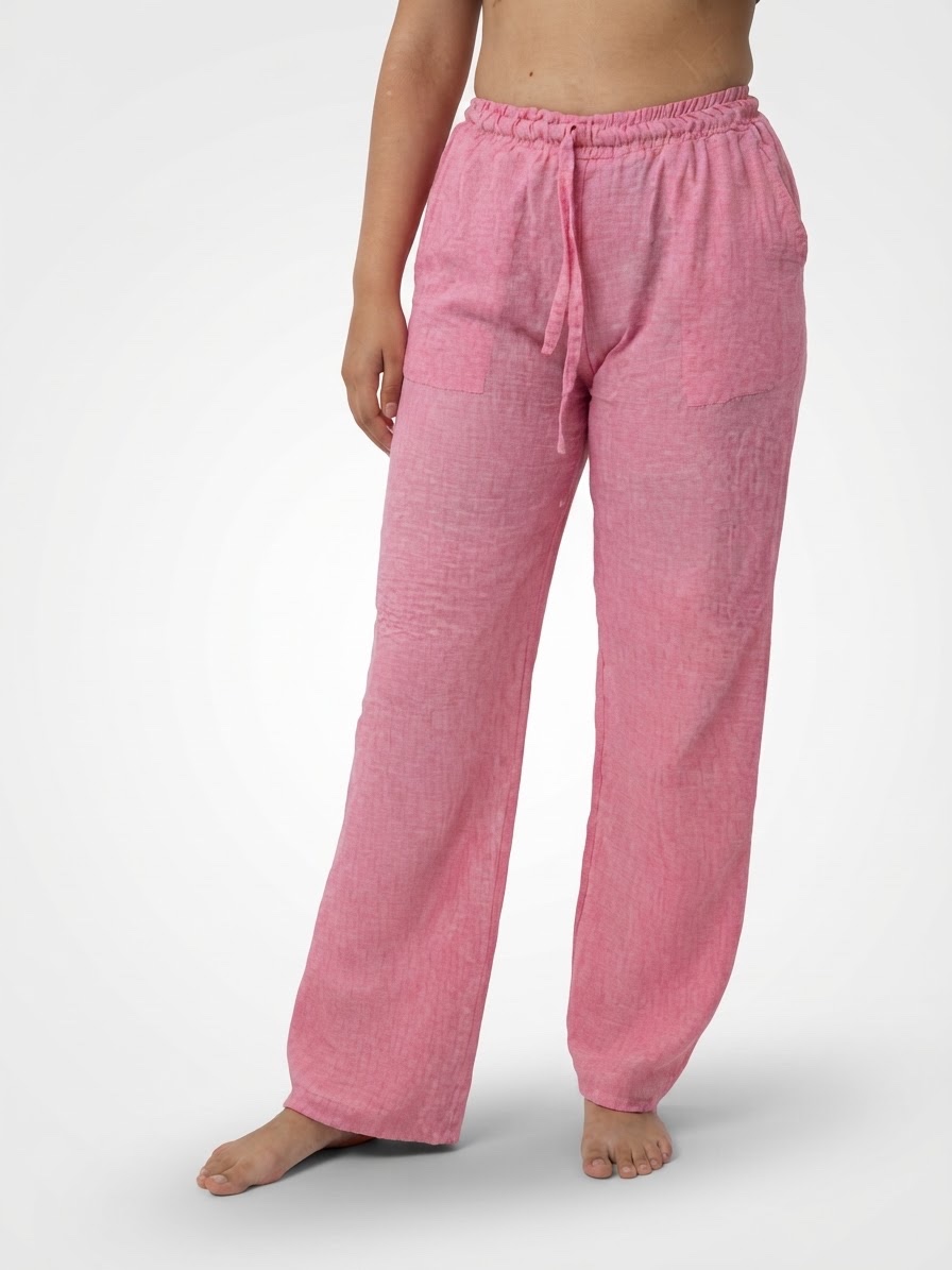Pantallon en rose