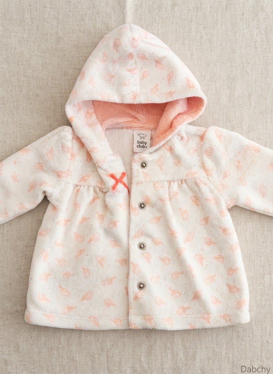 Gilet à capuche 0-3 mois