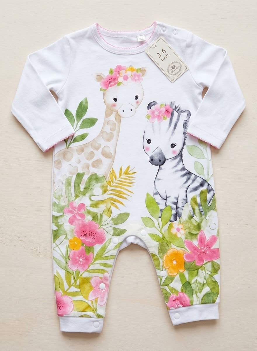 Pyjama bébé Animaux 3-6 mois