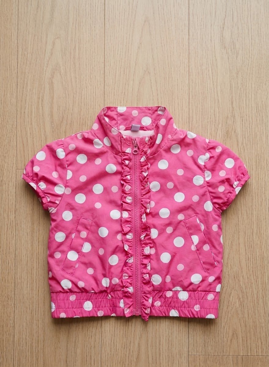 Veste imperméable rose