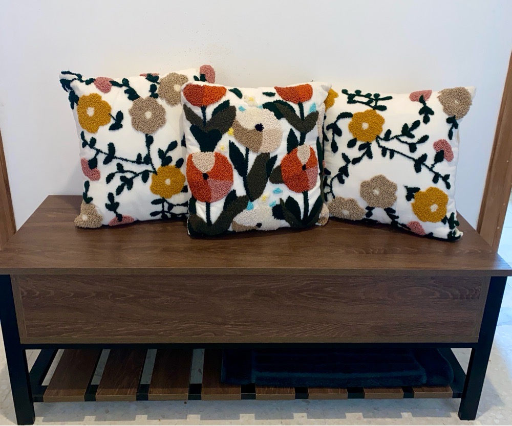 Ensemble de coussins