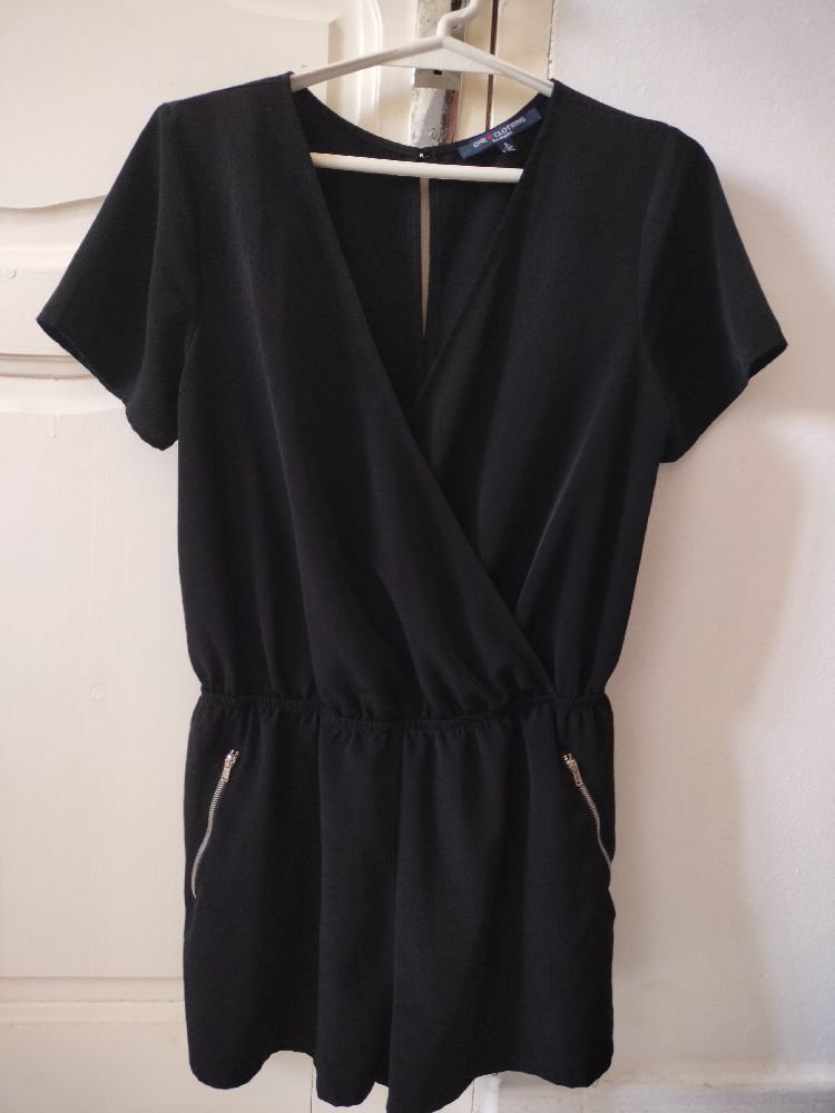 Combishort noir taille L 