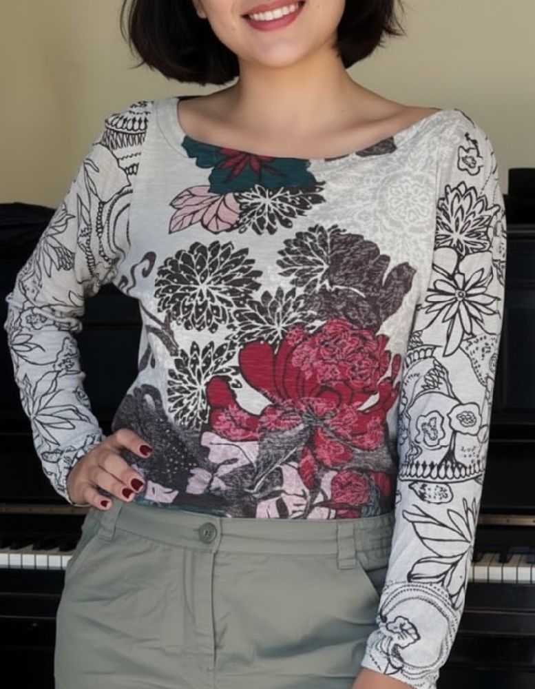 Top Desigual Artistique taille S